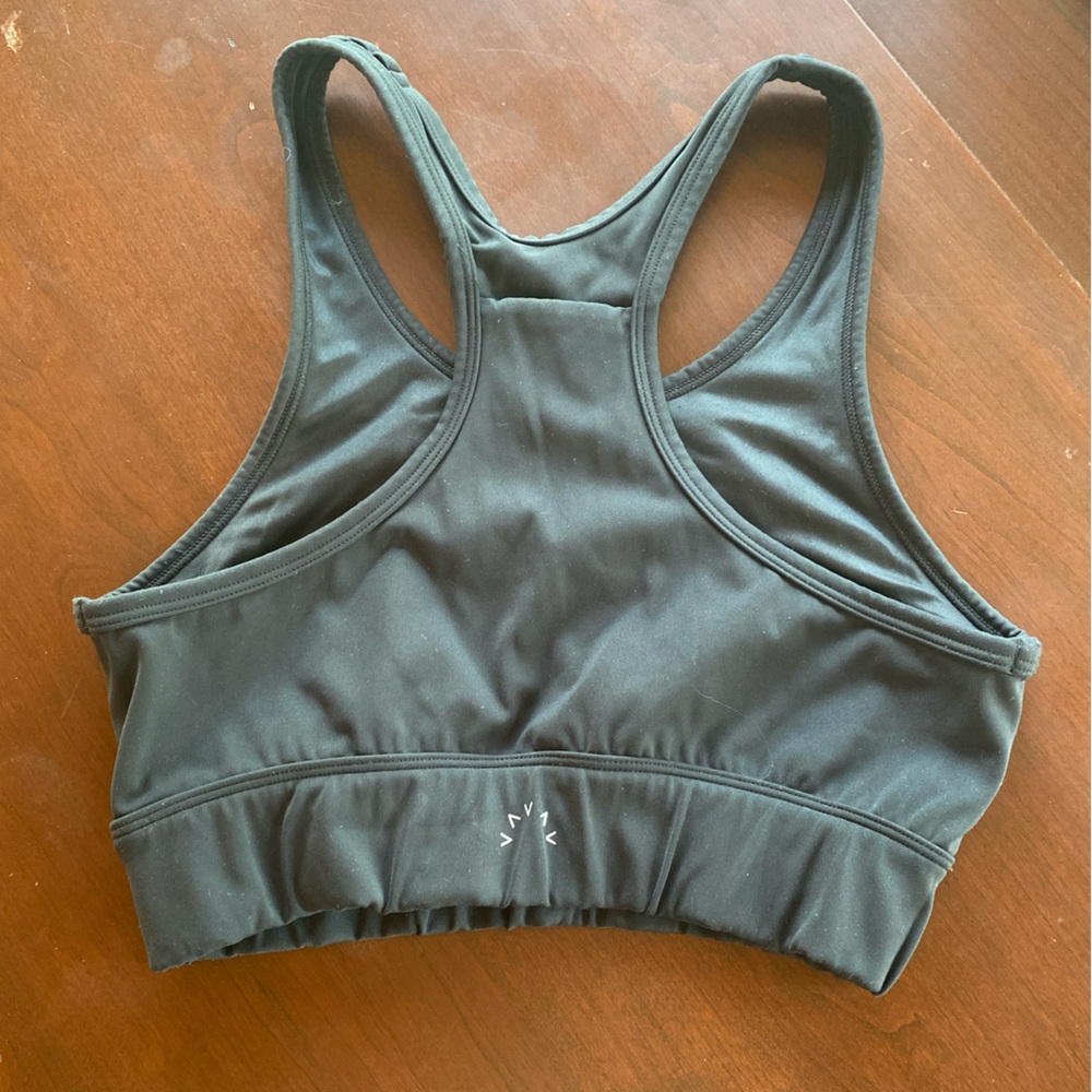 Varley Black High-Neck Sports Bra